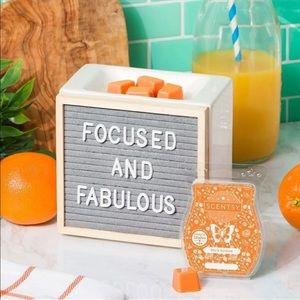 Scentsy Letterboard Element Warmer- Demo item